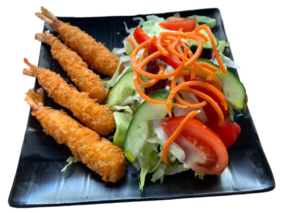 Tempura Garnelen (4 Stk)