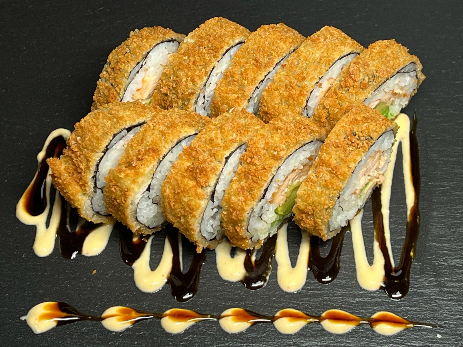 Panierte Sushi (12 Stk)