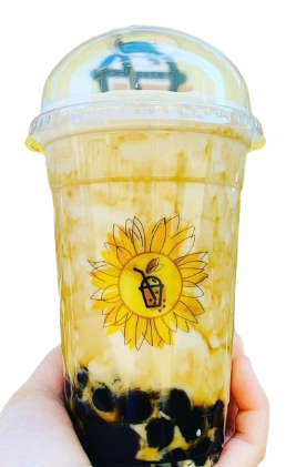 Karamell Schwarz Milch Tee